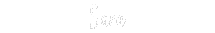 Custom Neon: Sara