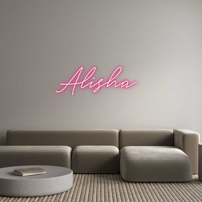 Custom Neon: Alisha