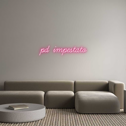 Custom Neon: pd impestato