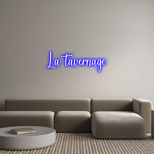 Custom Neon: La tavernage