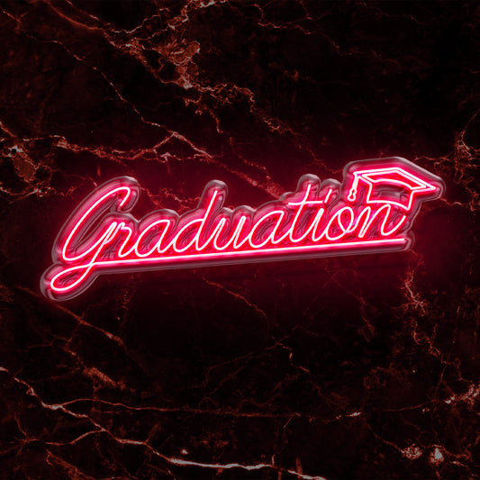 Scritta a LED Graduation 100x30 cm