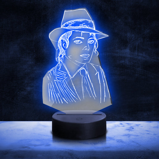 Lampada a LED Micheal Jackson